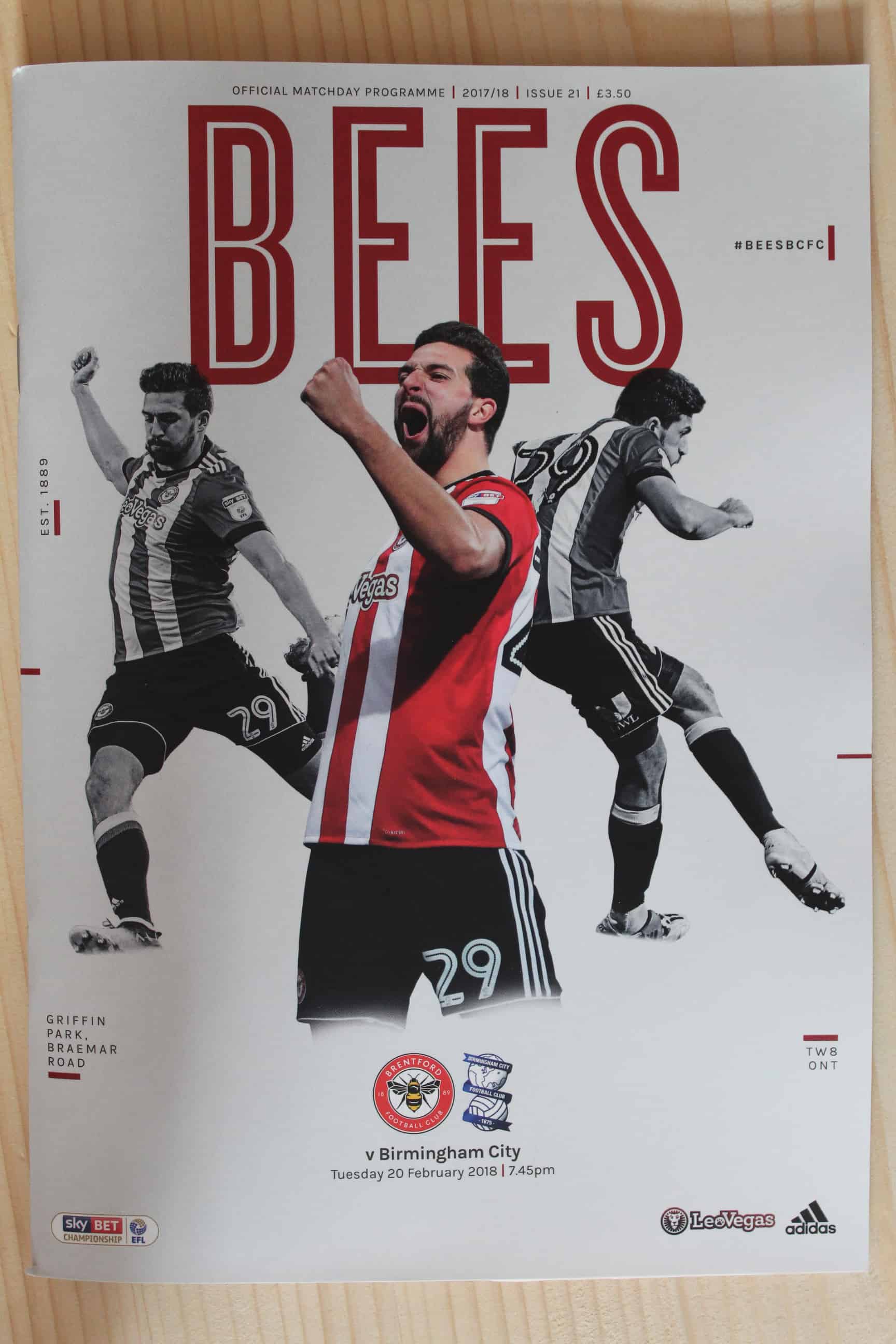 Brentford FC v Birmingham City FC